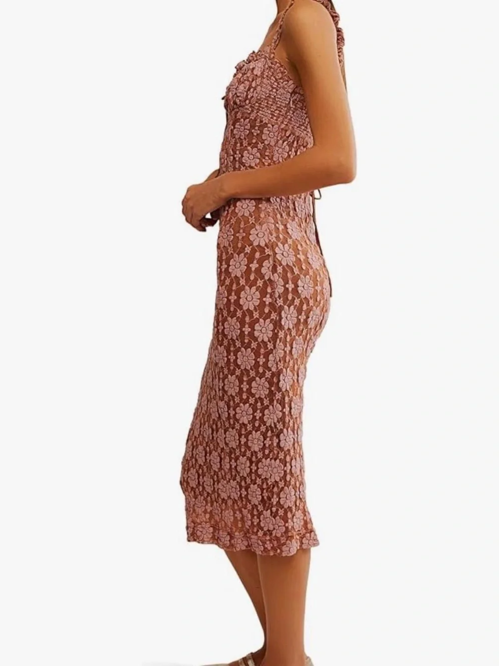Free People fitted midi